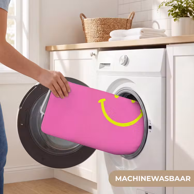 Badmat - Smiley - Vrolijk - Roze — 7