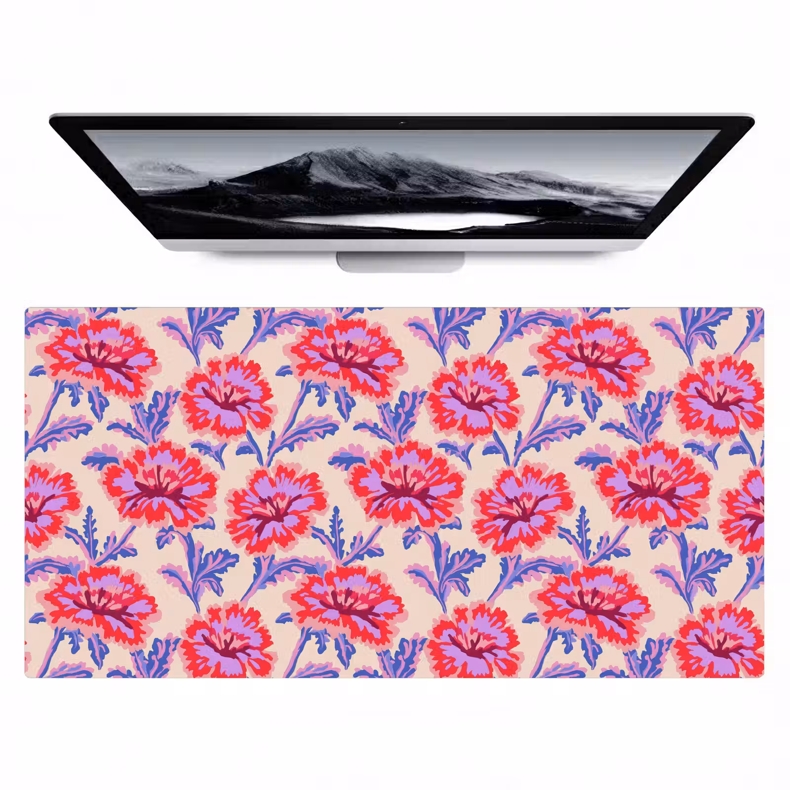 Bureau onderlegger - Bloemen - Patroon - Meerkleurig — 1