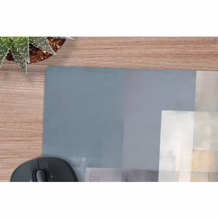 Muismat - Rechthoeken - Abstract - Blauw — 4