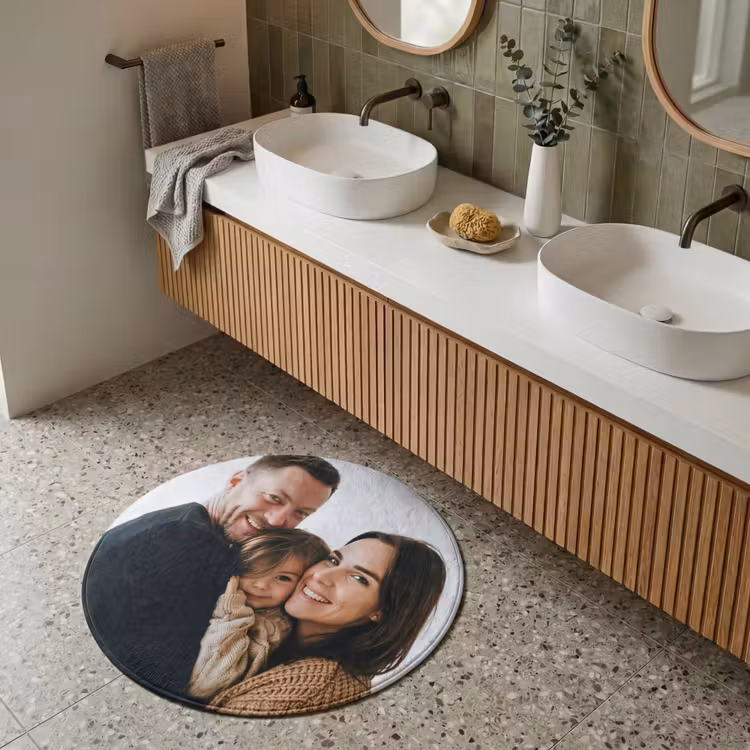 Badmat eigen foto — 3