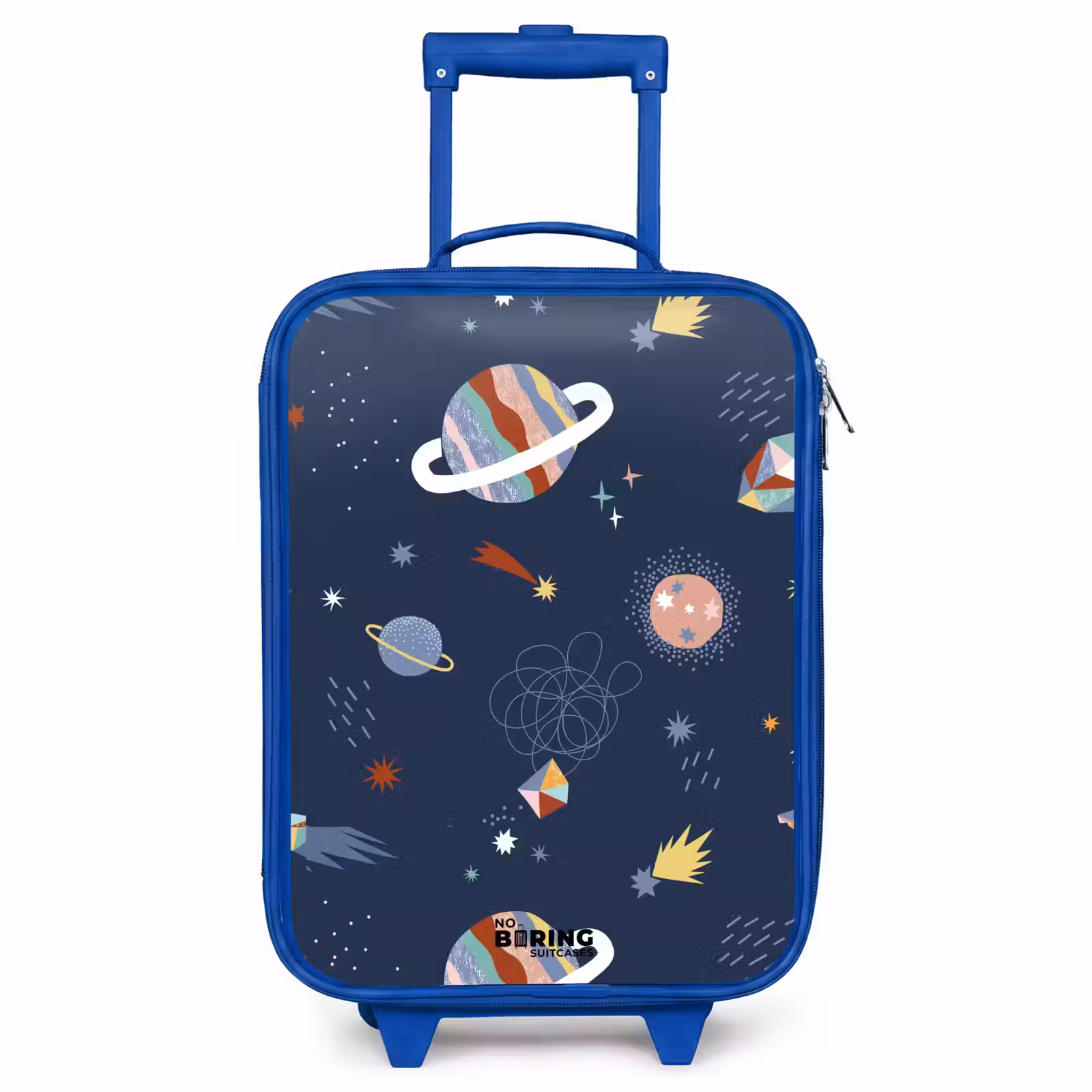 Kinderkoffer - Blauw - Planeten in de hemel — 1