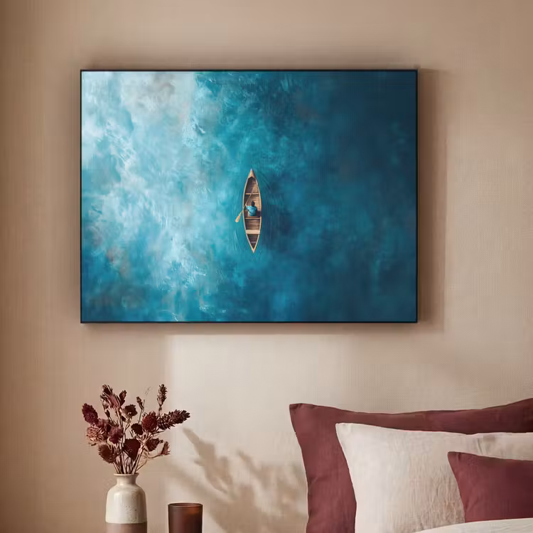 Art Frame - Bootje - Water - Blauw — 2