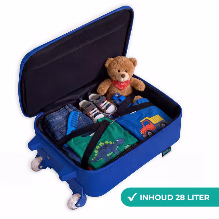 Kinderkoffer - Blauw - Tyranosaurus specs — 5