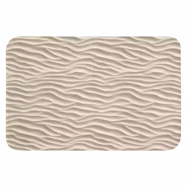 WC Mat - Zand - Golven - Beige — 1
