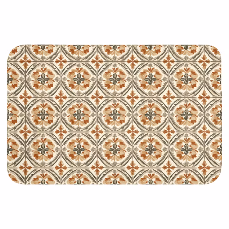 WC Mat - Elegant - Antiek - Kleurrijk — 1