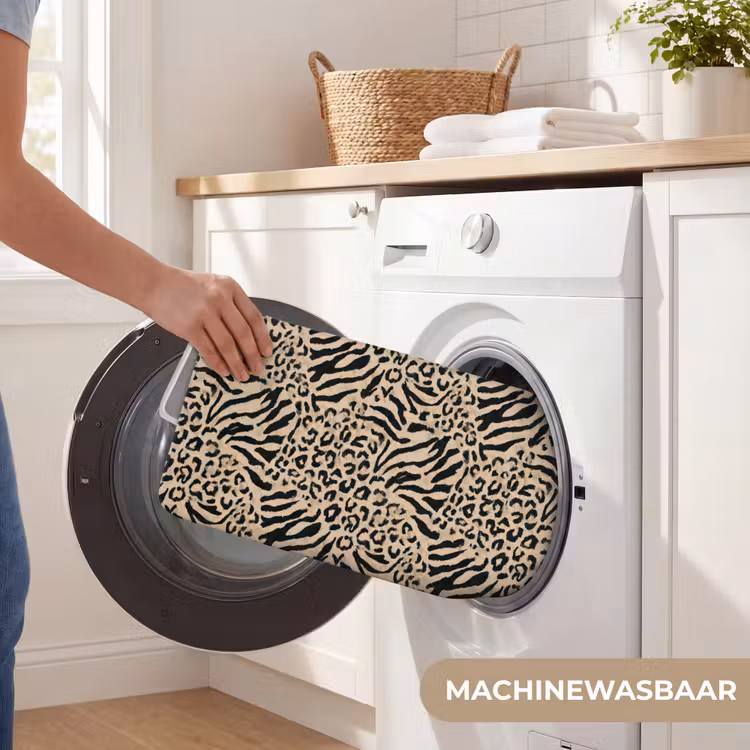 WC Mat - Giraf - Zebra - Motief - Bruin — 5
