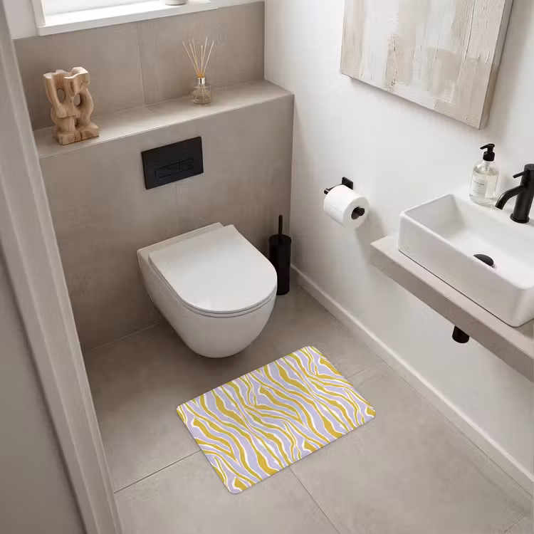WC Mat - Zebra - Modern - Meerkleurig — 6