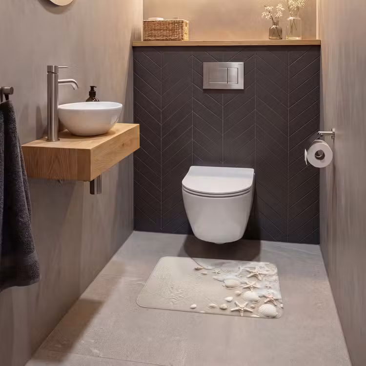 WC Mat - Schelpen - Zeesterren - Strand — 2