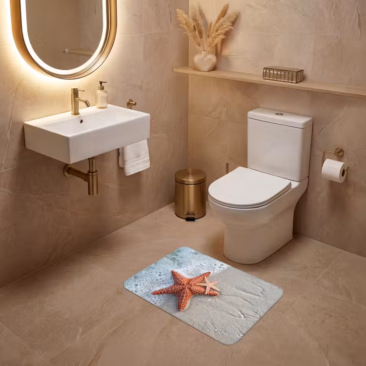 WC Mat - Zeester - Strand - Zee — 4