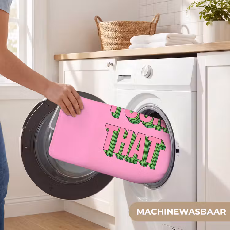 WC Mat - Tekst - Bold - Roze — 5