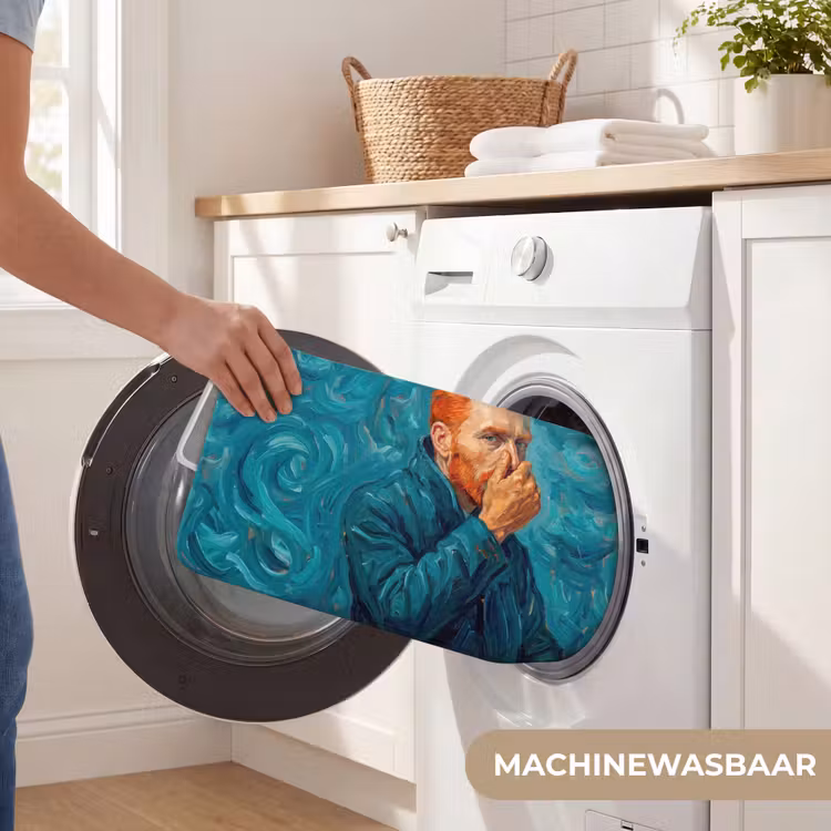 WC Mat - Portret - Klassiek - Blauw — 5