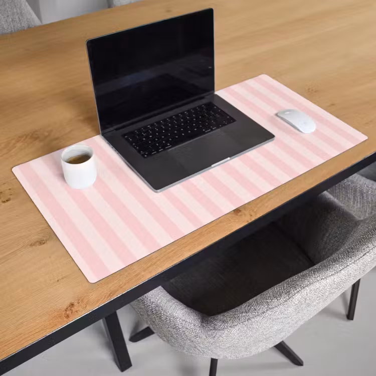 Bureau onderlegger - Nice - Strepen - Roze — 3
