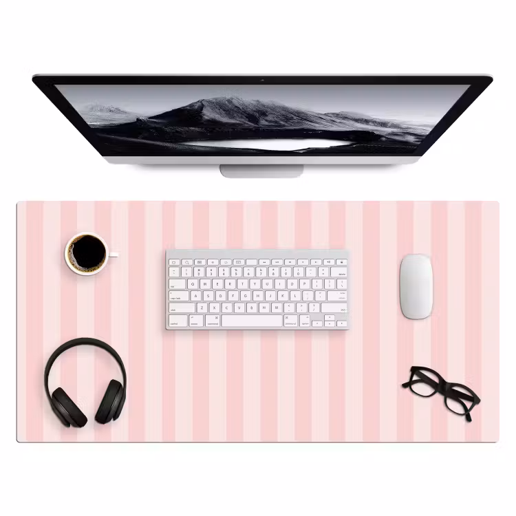 Bureau onderlegger - Nice - Strepen - Roze — 4