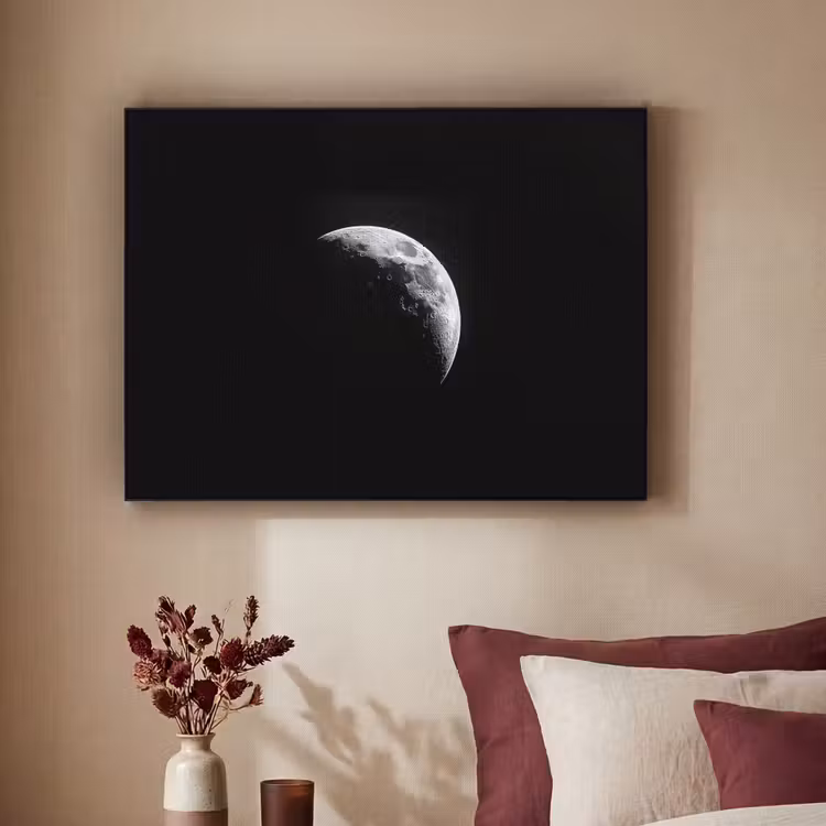 Art Frame - Maan - Hemel - Zwart - Schaduw — 2