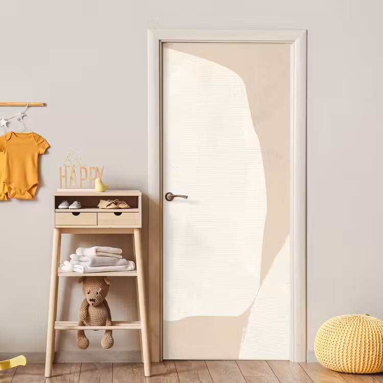 Deursticker - Beige - Abstract - Modern — 6
