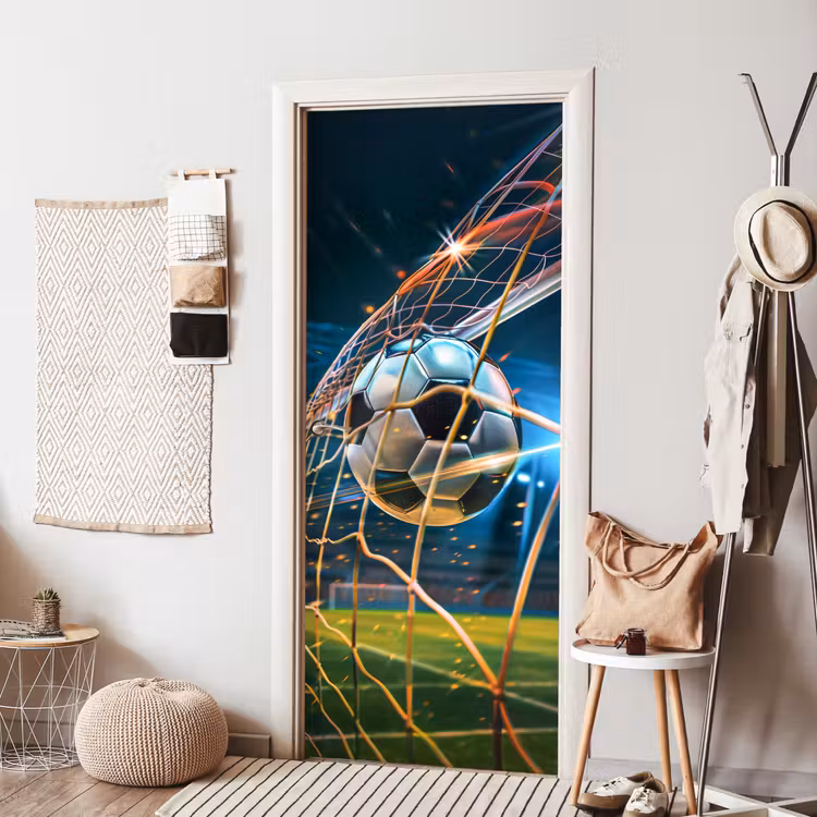 Deursticker - Voetbal - Goal - Sport - Jongens — 8