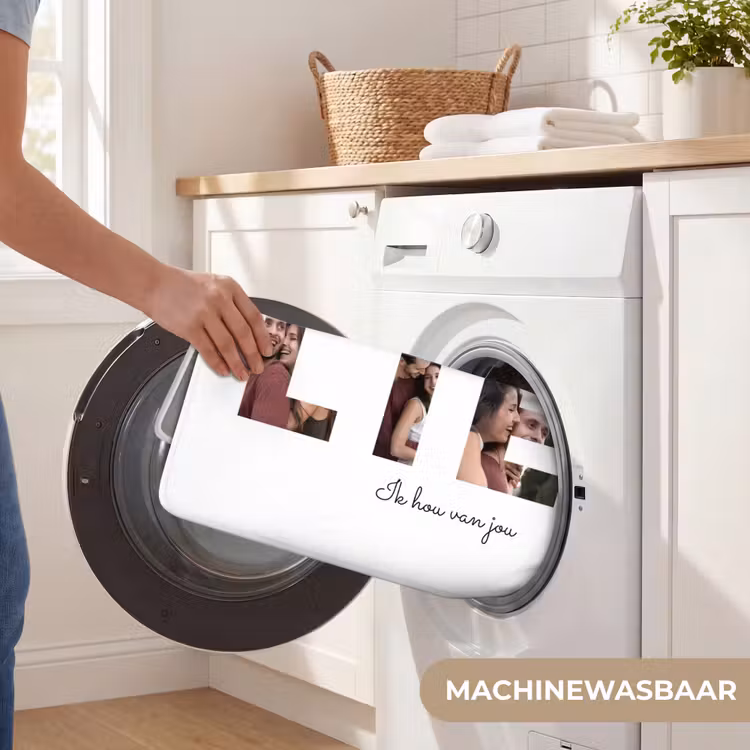 Gepersonaliseerde WC Mat - Lief - Lettercollage — 5