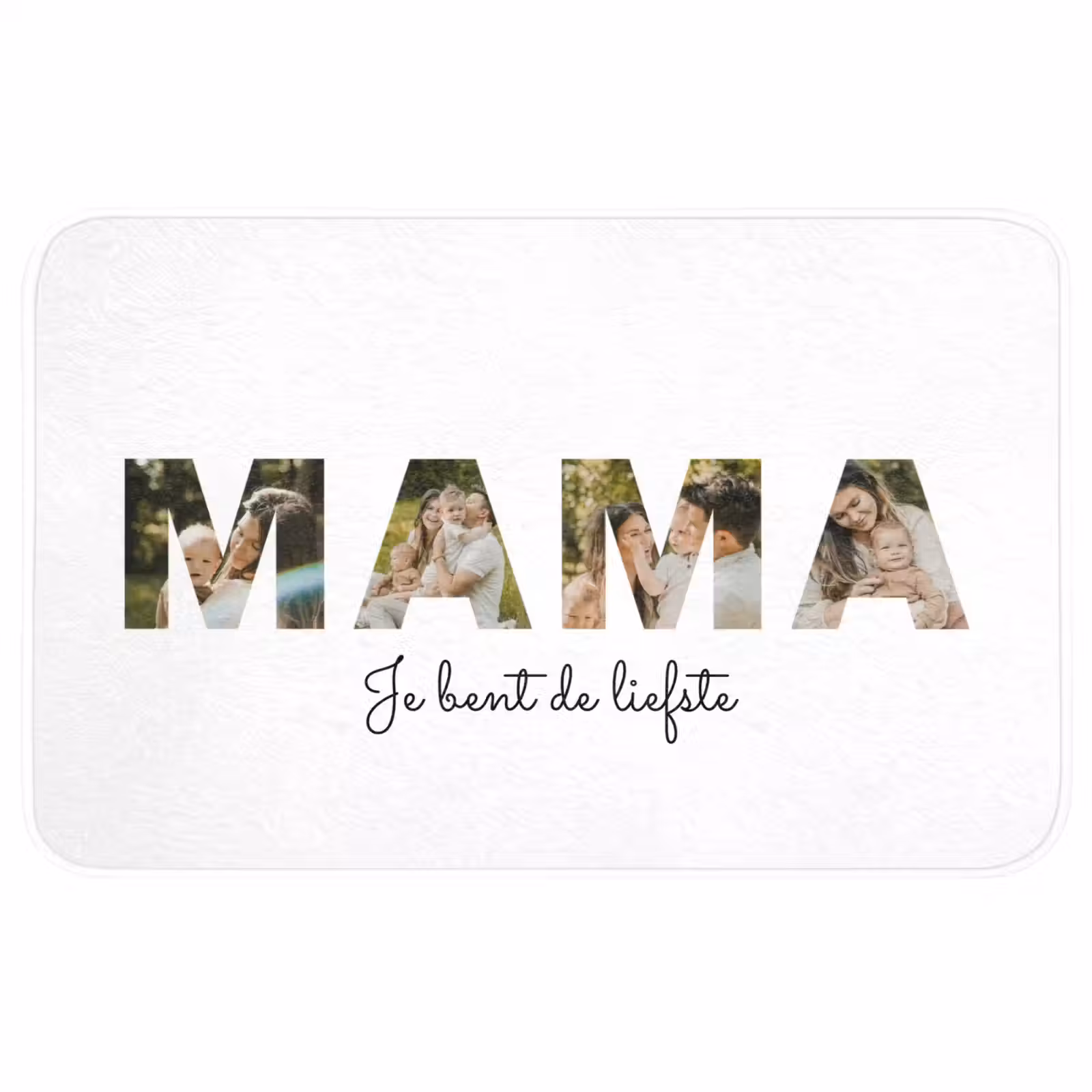 Badmat - Mama - Lettercollage — 1