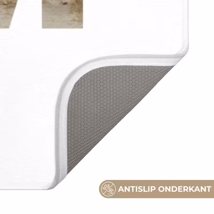 Gepersonaliseerde WC Mat - Mem - Lettercollage — 3