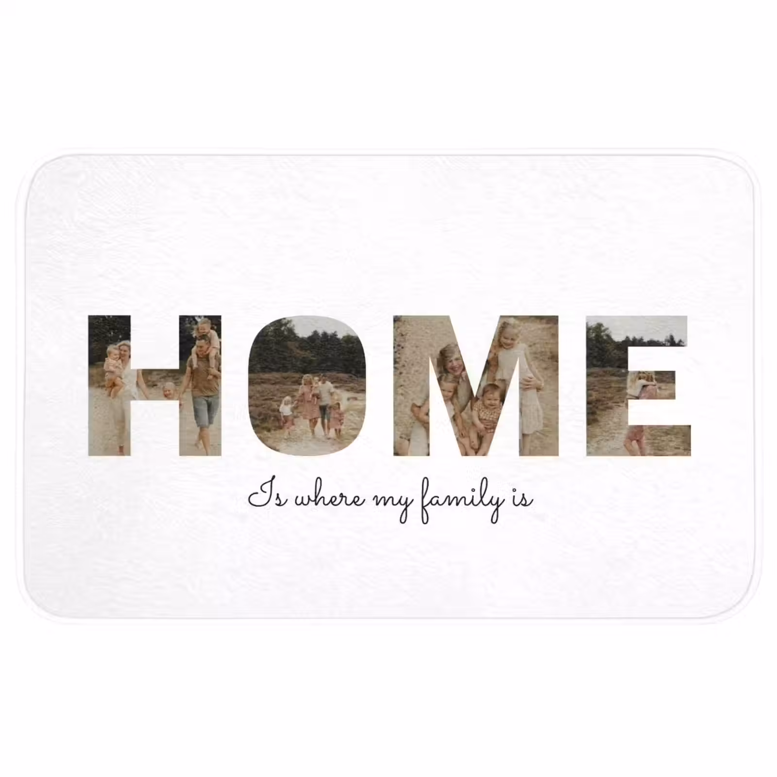 Badmat - Home - Lettercollage — 1