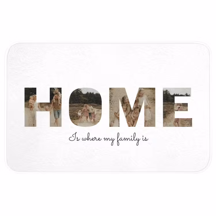 Badmat - Home - Lettercollage — 1