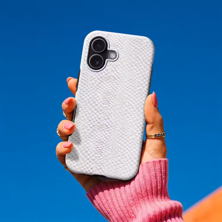 Telefoonhoesje Toughcase - Slang - Patroon - Wit — 2