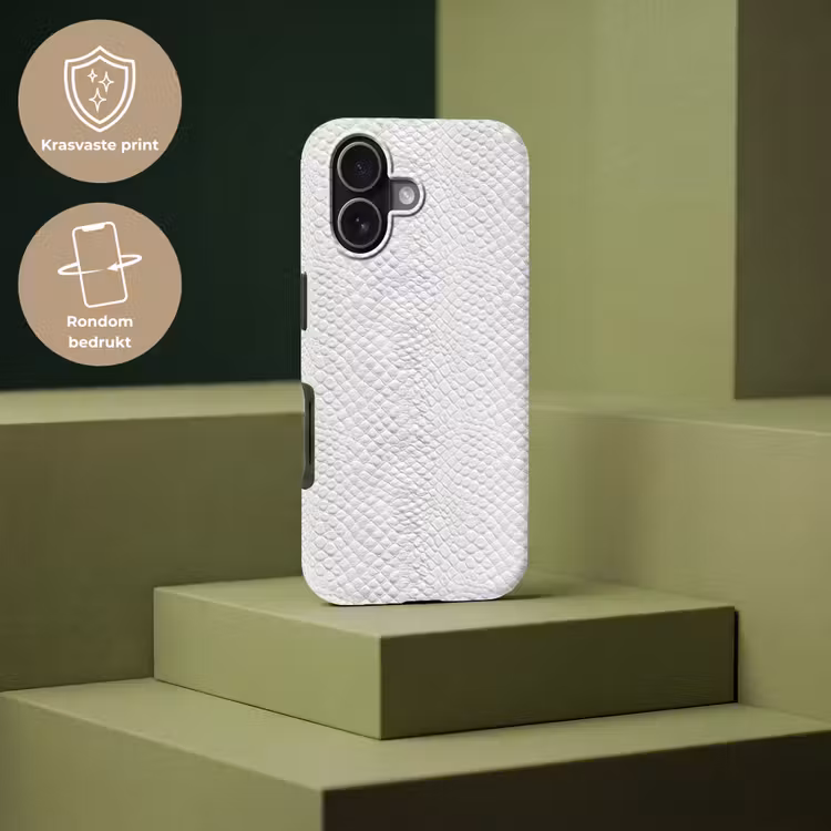 Telefoonhoesje Toughcase - Slang - Patroon - Wit — 7