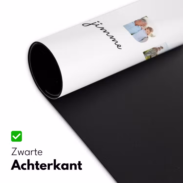 Gepersonaliseerde bureau onderlegger - Pake & Beppe - Lettercollage — 5