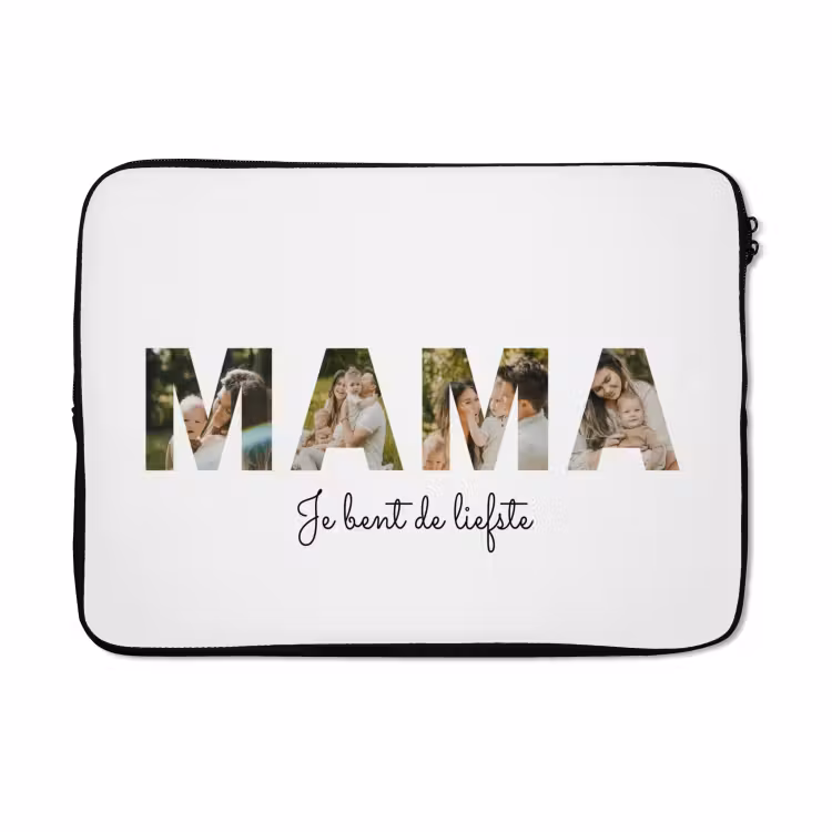 Gepersonaliseerde laptophoes - Mama - Lettercollage — 5