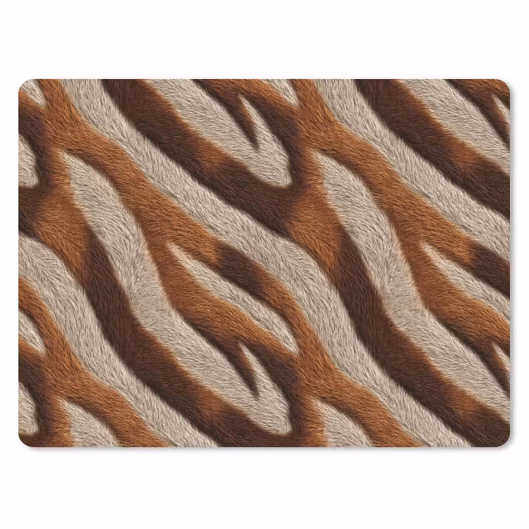 Muismat - Zebra - Bruin - Patroon — 1