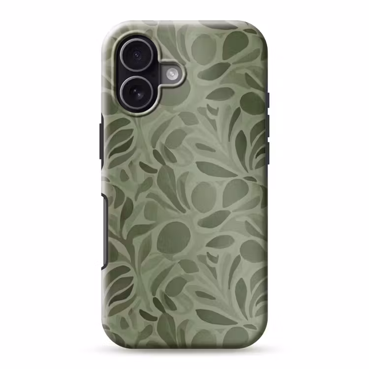 Telefoonhoesje Toughcase - Sereen - Bladeren - Groen — 1