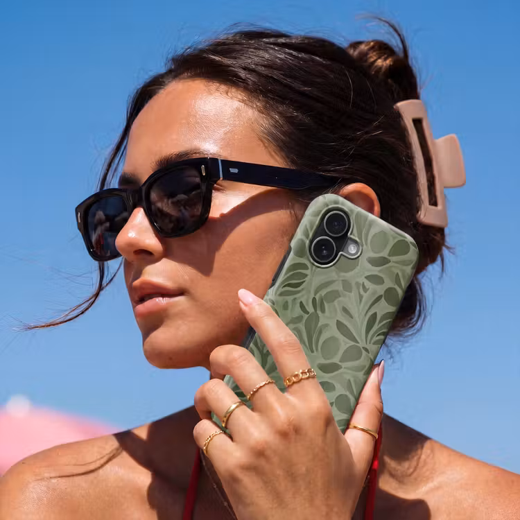 Telefoonhoesje Toughcase - Sereen - Bladeren - Groen — 6