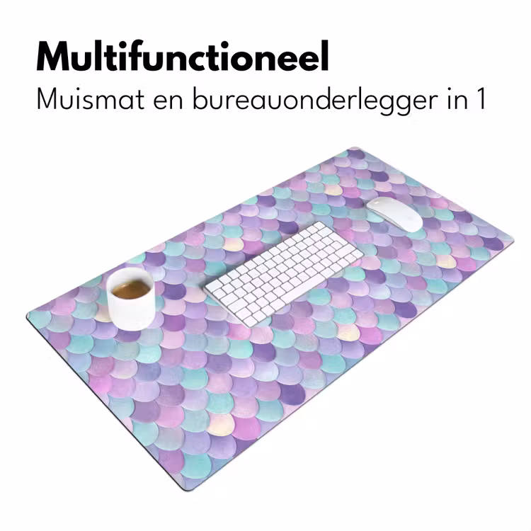 Bureau onderlegger - Dromerig - Zeemeermin - Pastel — 7