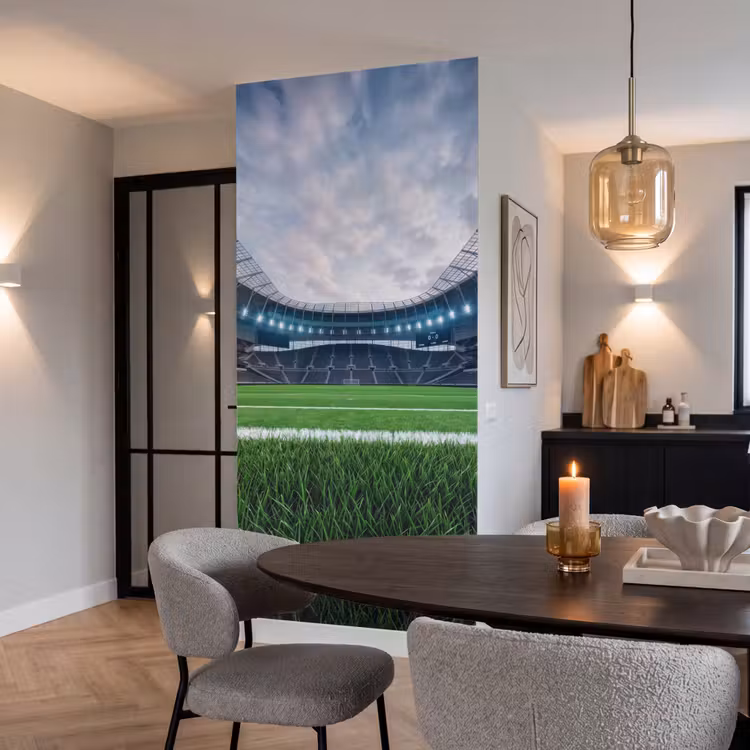 Behang - Voetbal - Stadion - Sport - Groen — 5