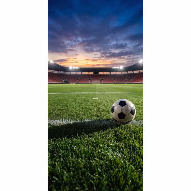 Behang - Voetbal - Stadion - Sport - Groen — 2