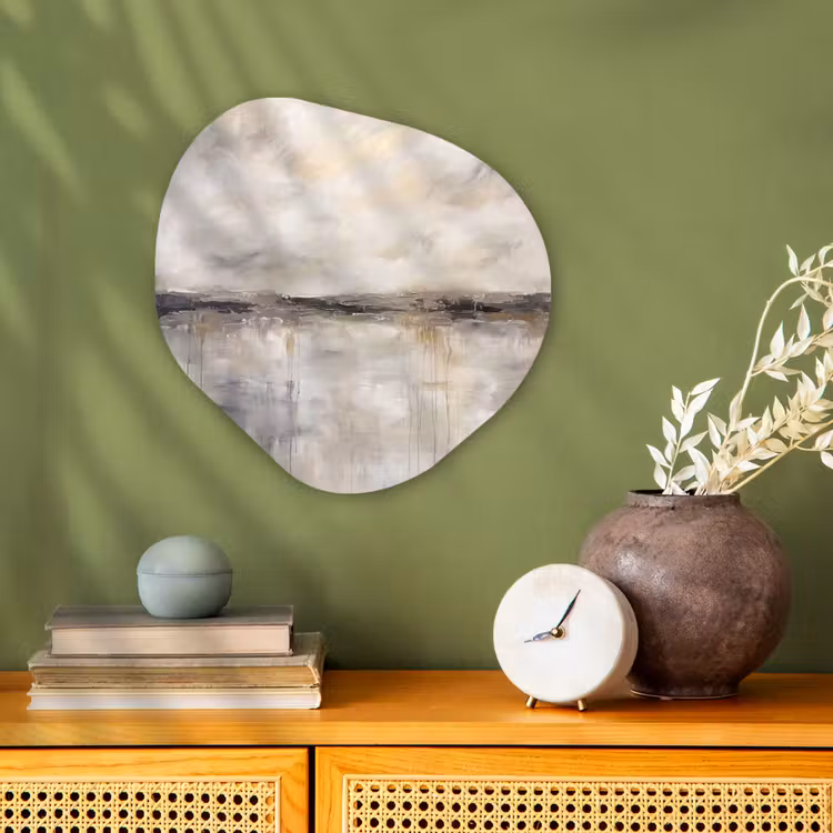 Organisch schilderij - Forex - Landschap - Horizon - Natuur - Abstract - Neutraal — 2