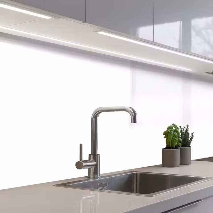 Keuken achterwand - Wit - Kleuren - Neutraal — 2