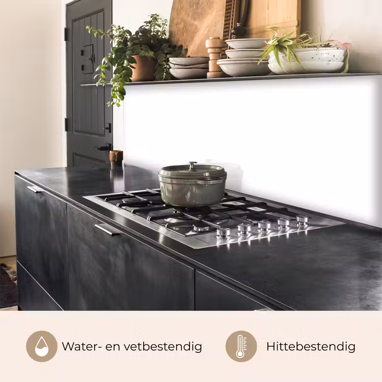 Keuken achterwand - Wit - Kleuren - Neutraal — 5