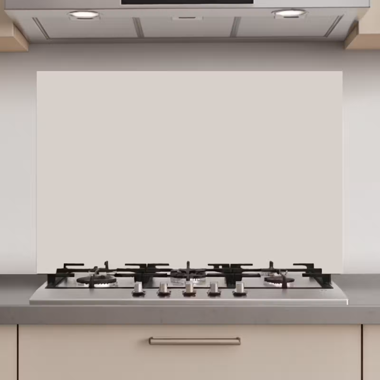 Spatscherm keuken - Grijs - Licht - Herfst — 1
