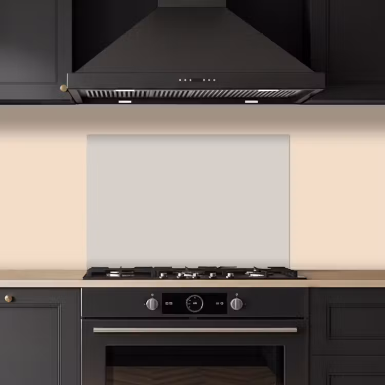 Spatscherm keuken - Grijs - Licht - Herfst — 2