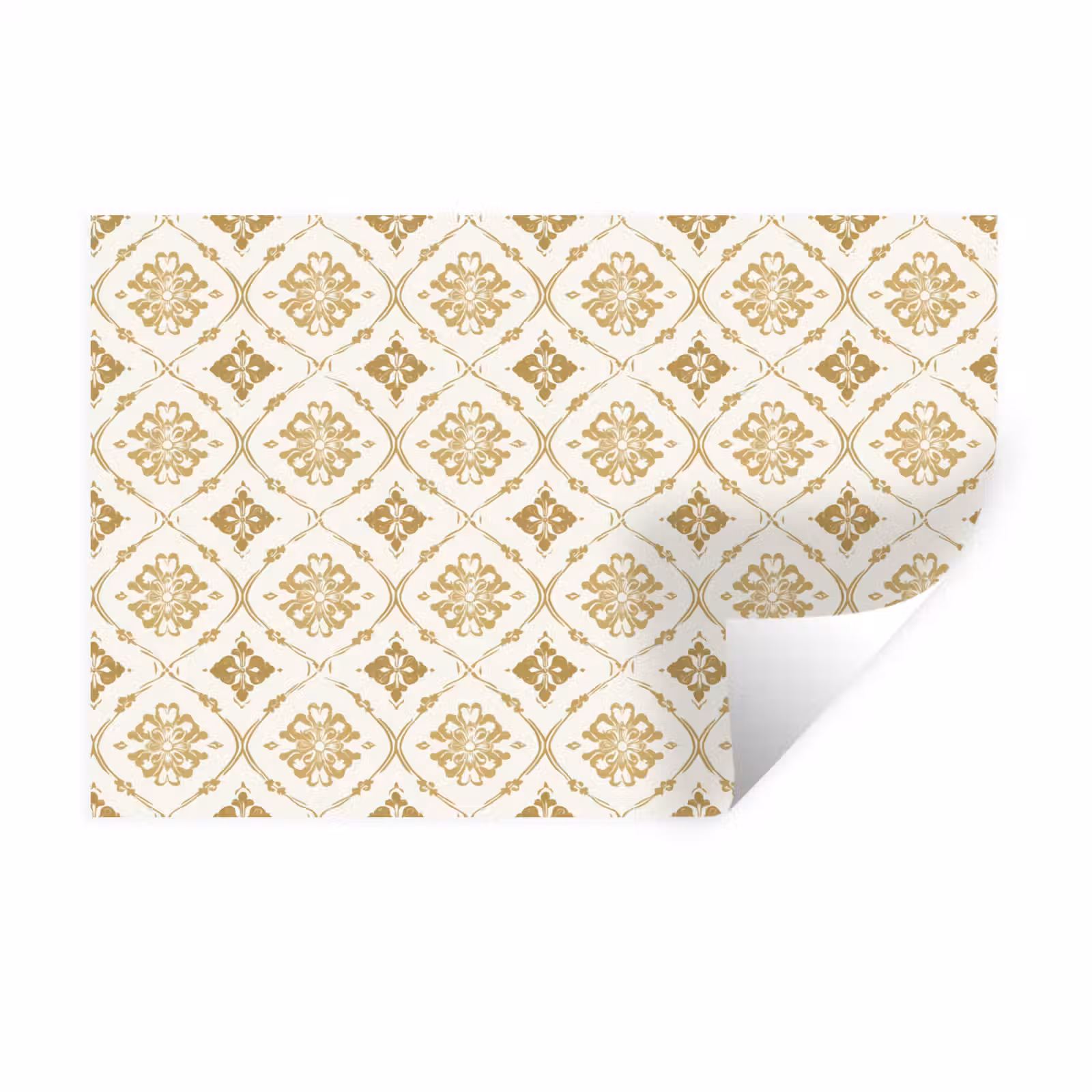 Muursticker - Ornament - Klassiek - Goud — 1