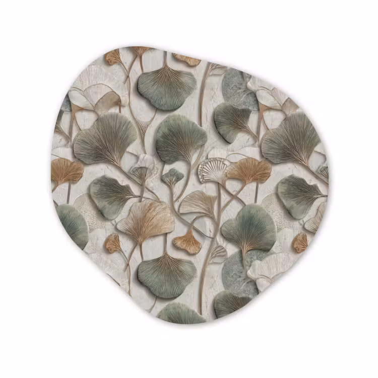 Organisch schilderij - Forex - Elegant - Bladeren - Groen — 1