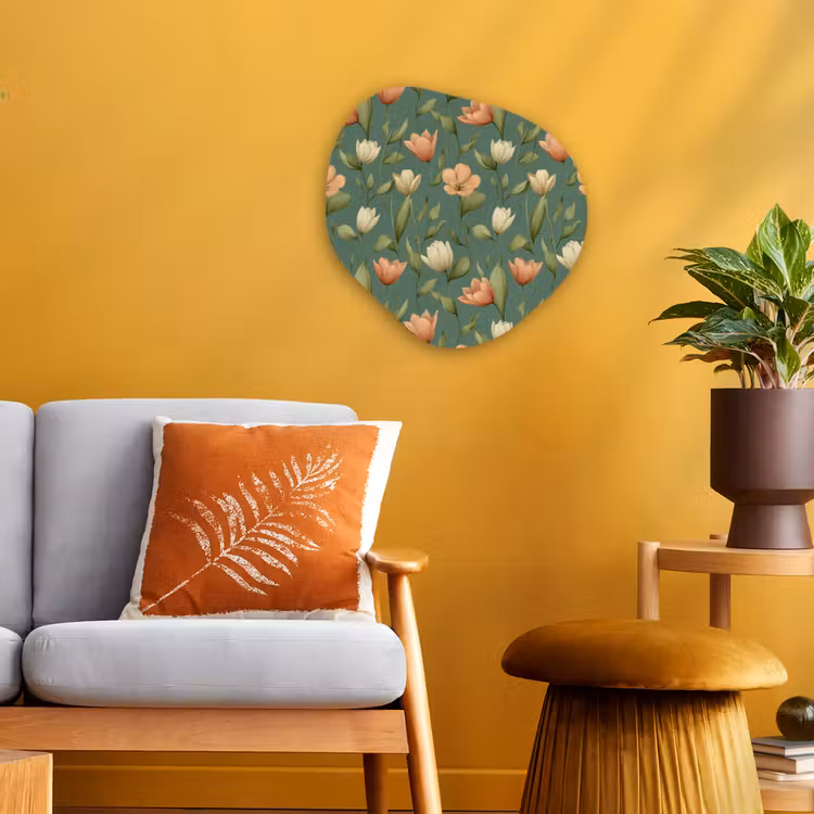 Organisch schilderij - Forex - Tulpen - Botanisch - Groen — 3