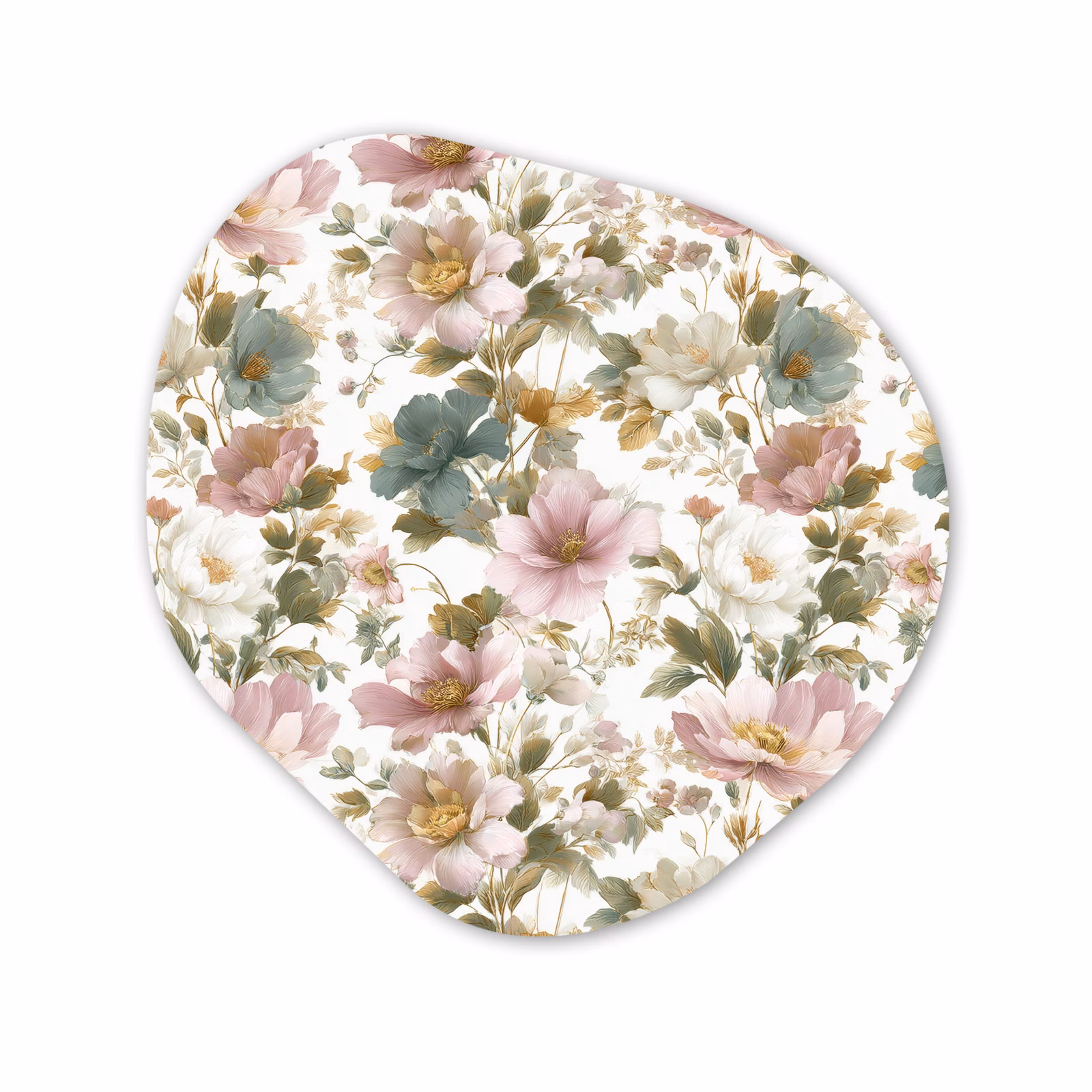 Organisch schilderij - Forex - Bloemen - Patroon - Pastel — 1