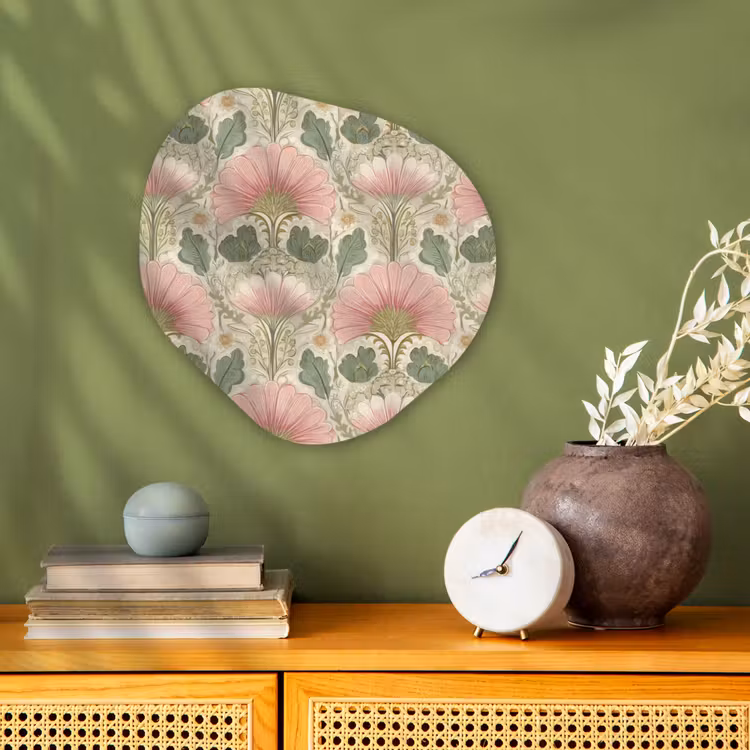 Organisch schilderij - Forex - Klassiek - Patroon - Roze — 2