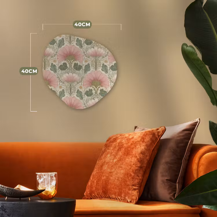 Organisch schilderij - Forex - Klassiek - Patroon - Roze — 4