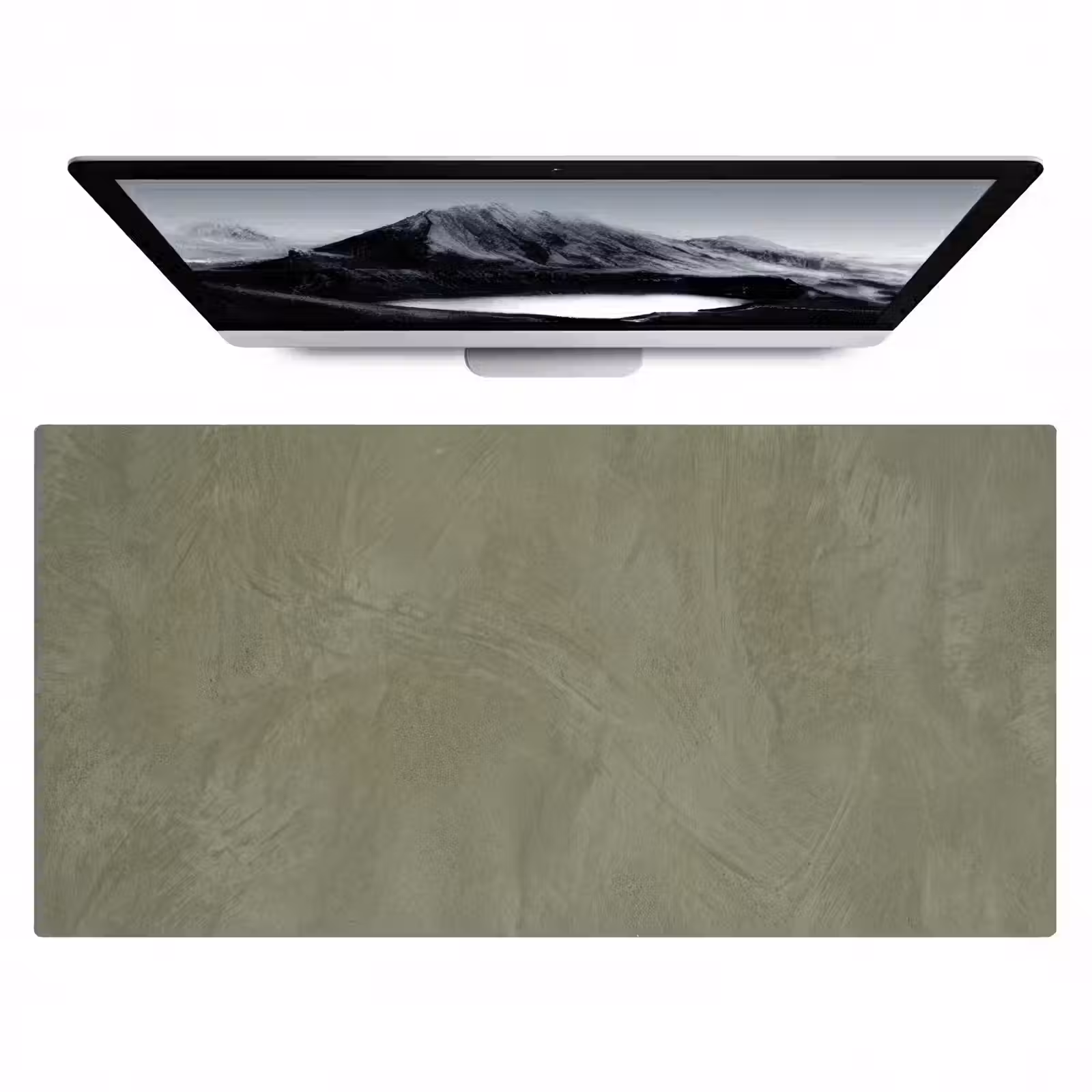 Bureau onderlegger - Textuur - Betonlook - Achtergrond - Modern - Groen — 1