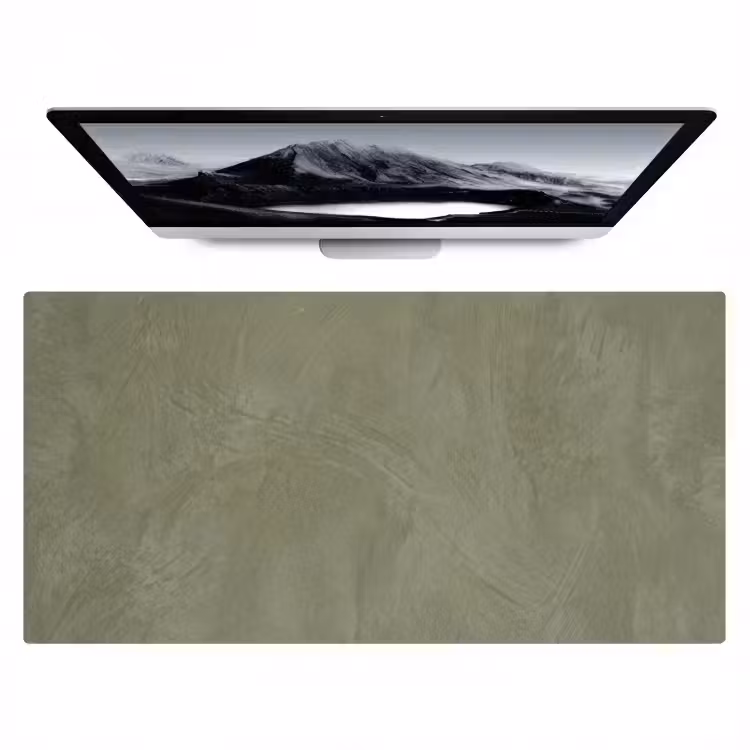 Bureau onderlegger - Textuur - Betonlook - Achtergrond - Modern - Groen — 1