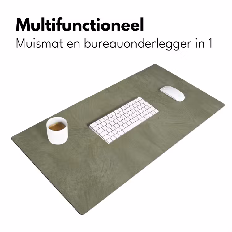 Bureau onderlegger - Textuur - Betonlook - Achtergrond - Modern - Groen — 7
