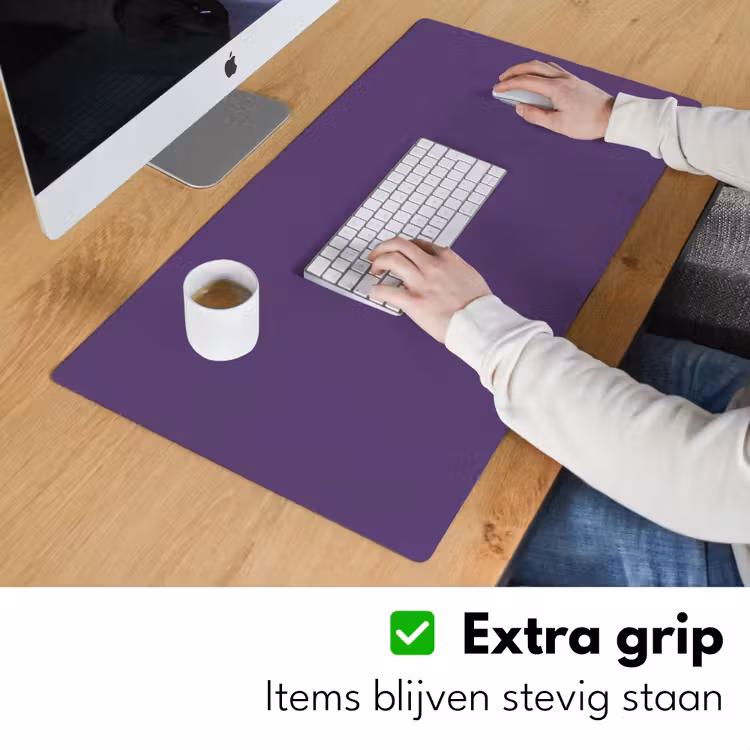 Bureau onderlegger - Deep - Plum - Paars — 6